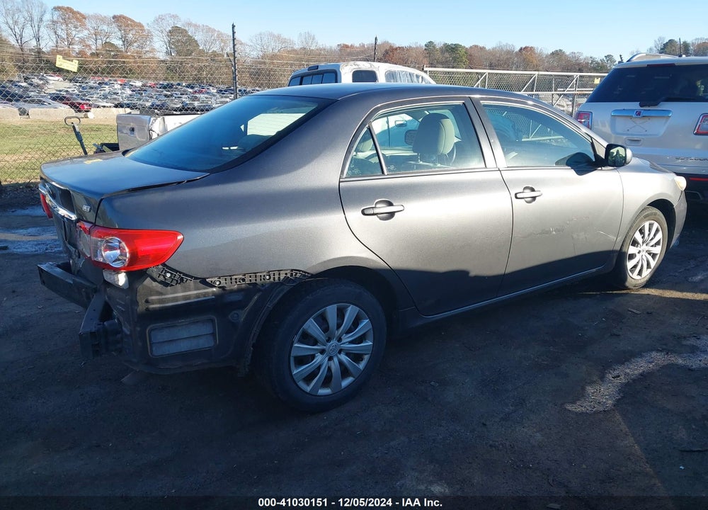 2013 TOYOTA COROLLA LE VIN: 2T1BU4EE5DC994259
