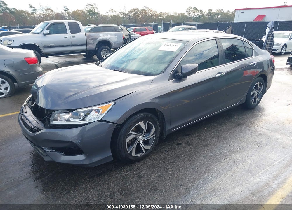 2016 HONDA ACCORD LX VIN: 1HGCR2F3XGA209722