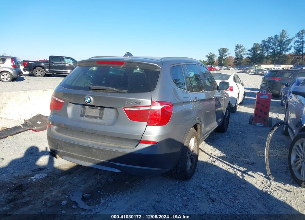 2013 BMW X3 XDRIVE35I VIN: 5UXWX7C59DL977565