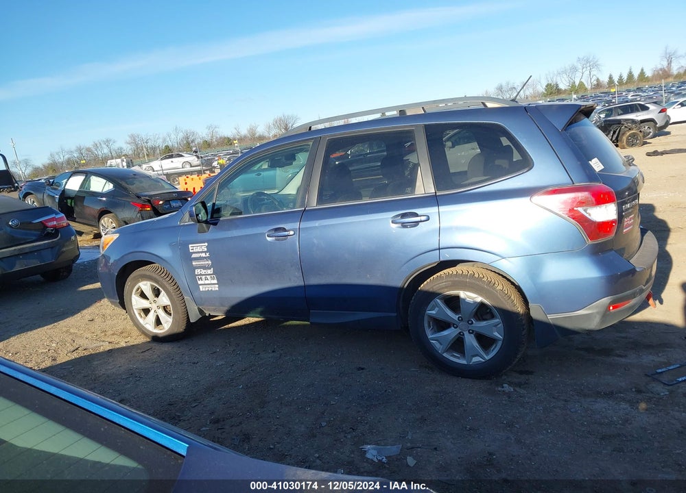 2014 SUBARU FORESTER 2.5I LIMITED VIN: JF2SJAJC4EH417605