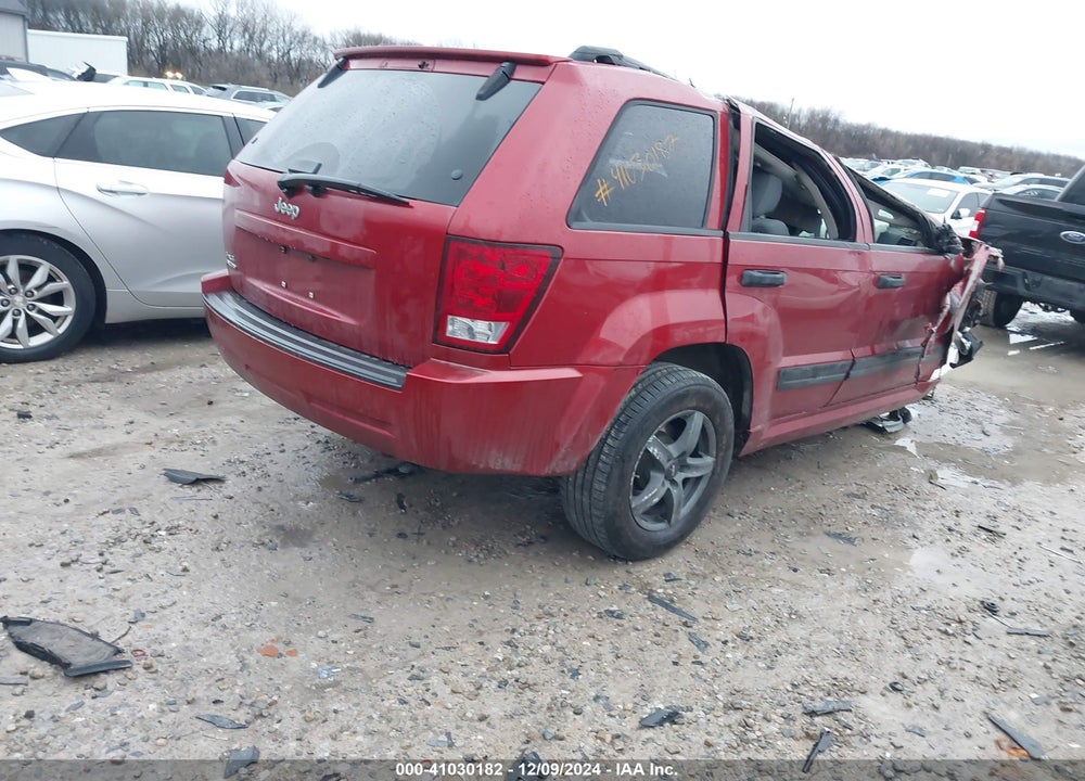 2006 JEEP GRAND CHEROKEE LAREDO VIN: 1J4GR48K26C286999