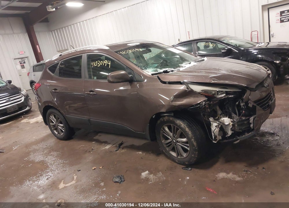 2014 HYUNDAI TUCSON SE VIN: KM8JU3AG1EU803370