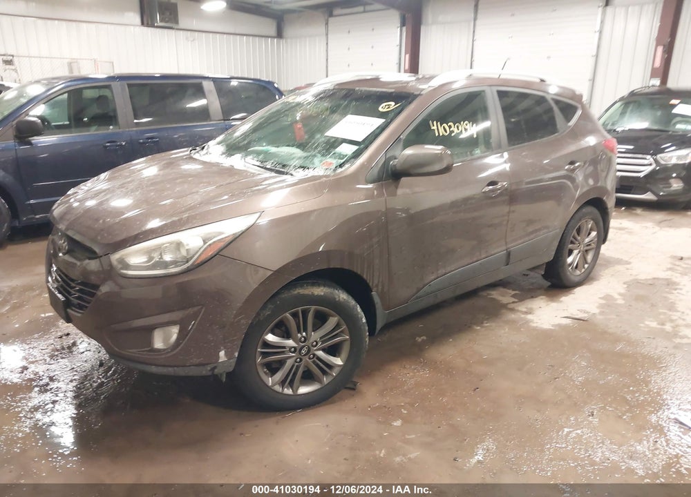 2014 HYUNDAI TUCSON SE VIN: KM8JU3AG1EU803370