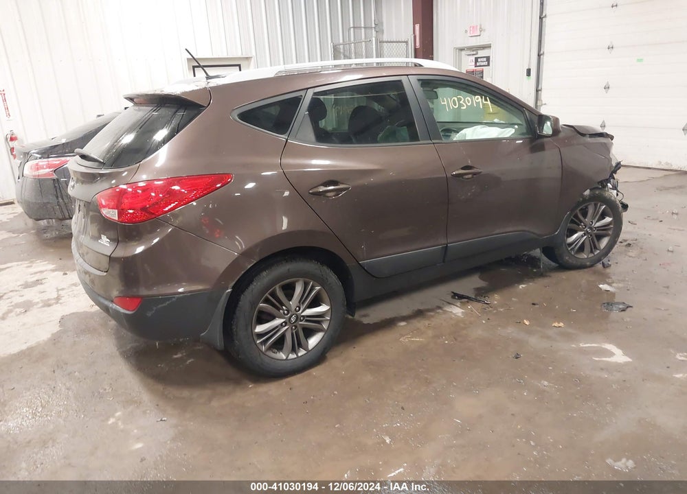2014 HYUNDAI TUCSON SE VIN: KM8JU3AG1EU803370