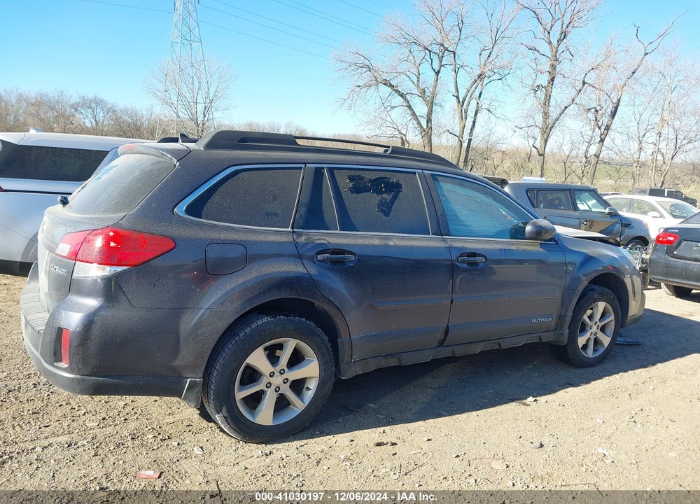 2013 SUBARU OUTBACK 2.5I LIMITED VIN: 4S4BRCKC6D3309124