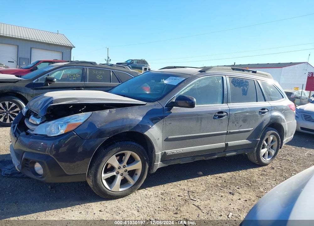 2013 SUBARU OUTBACK 2.5I LIMITED VIN: 4S4BRCKC6D3309124