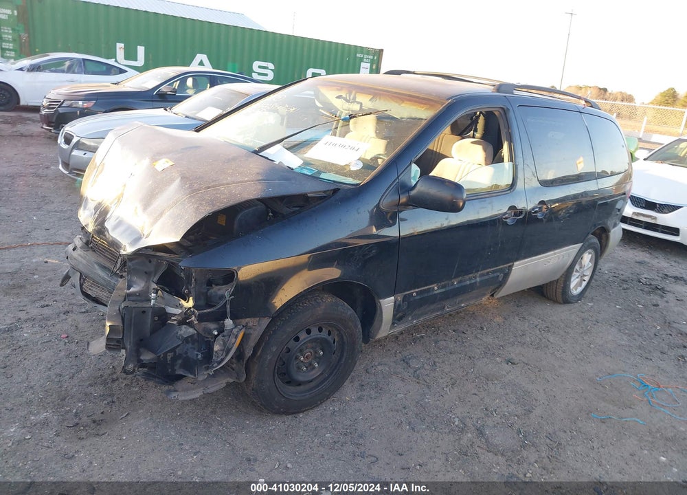 2000 TOYOTA SIENNA LE VIN: 4T3ZF13C4YU193696