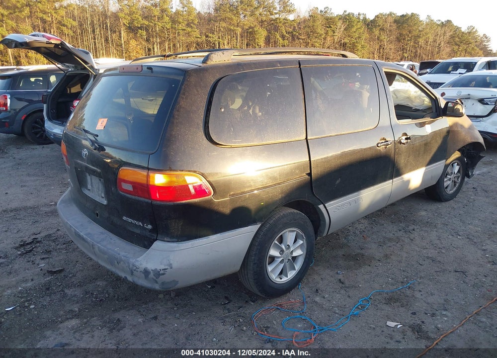 2000 TOYOTA SIENNA LE VIN: 4T3ZF13C4YU193696