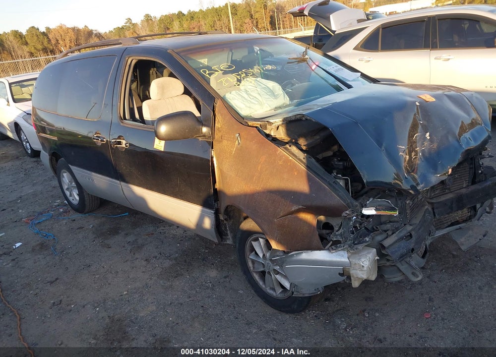 2000 TOYOTA SIENNA LE VIN: 4T3ZF13C4YU193696