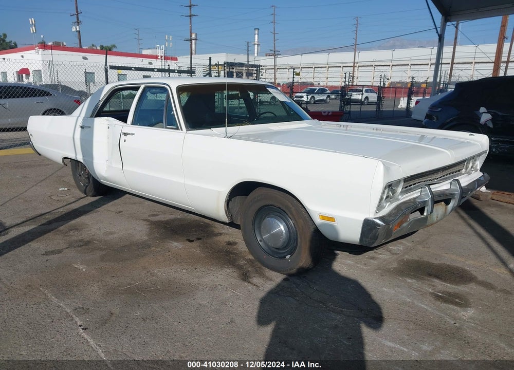 1969 PLYMOUTH GRAN FURY VIN: 0000PM41F9D268707