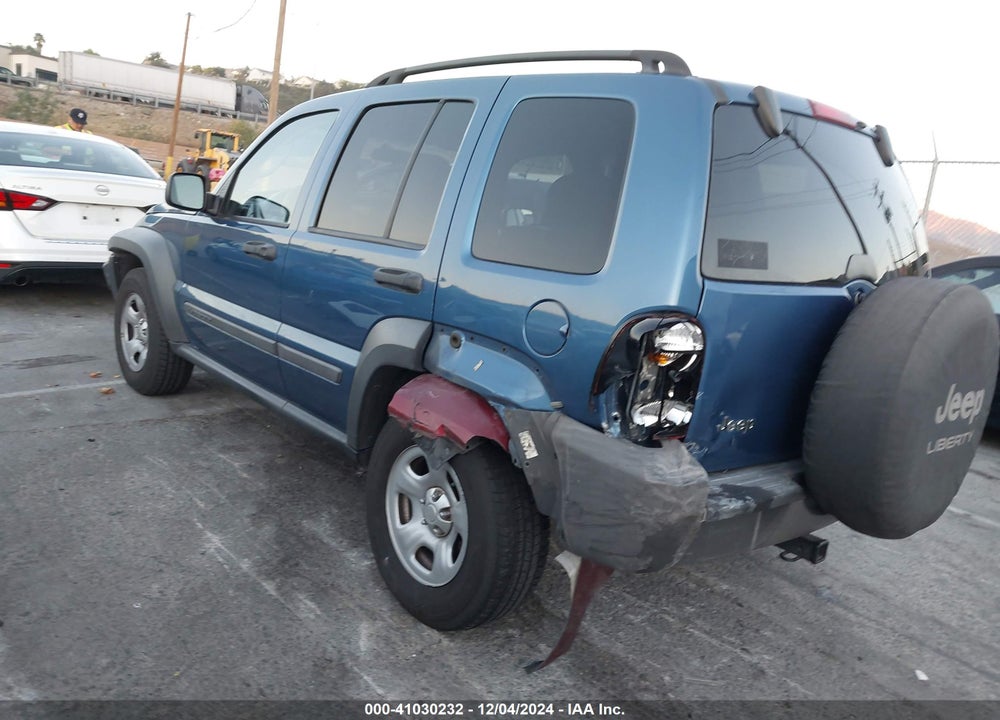 2006 JEEP LIBERTY SPORT VIN: 1J4GK48K26W243248