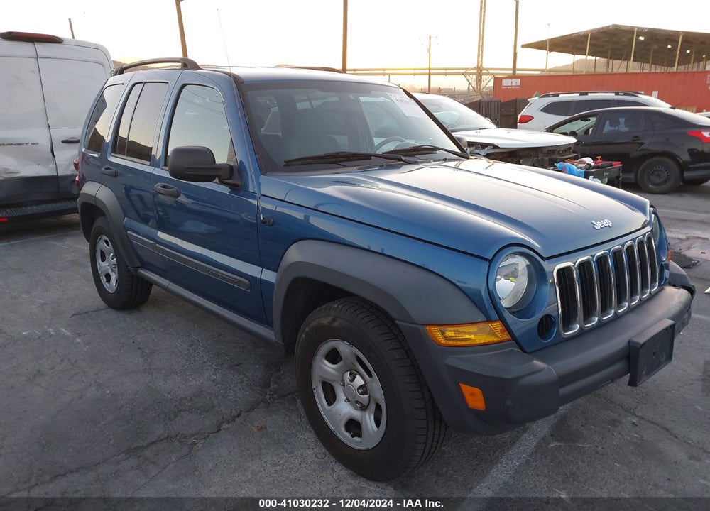 2006 JEEP LIBERTY SPORT VIN: 1J4GK48K26W243248