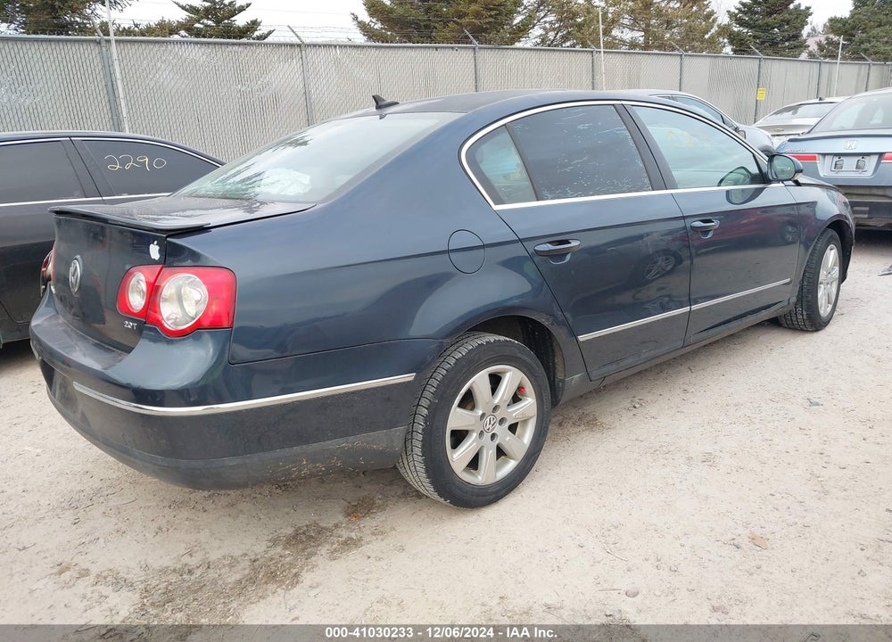 2007 VOLKSWAGEN PASSAT 2.0T VIN: WVWAK73C67P091788