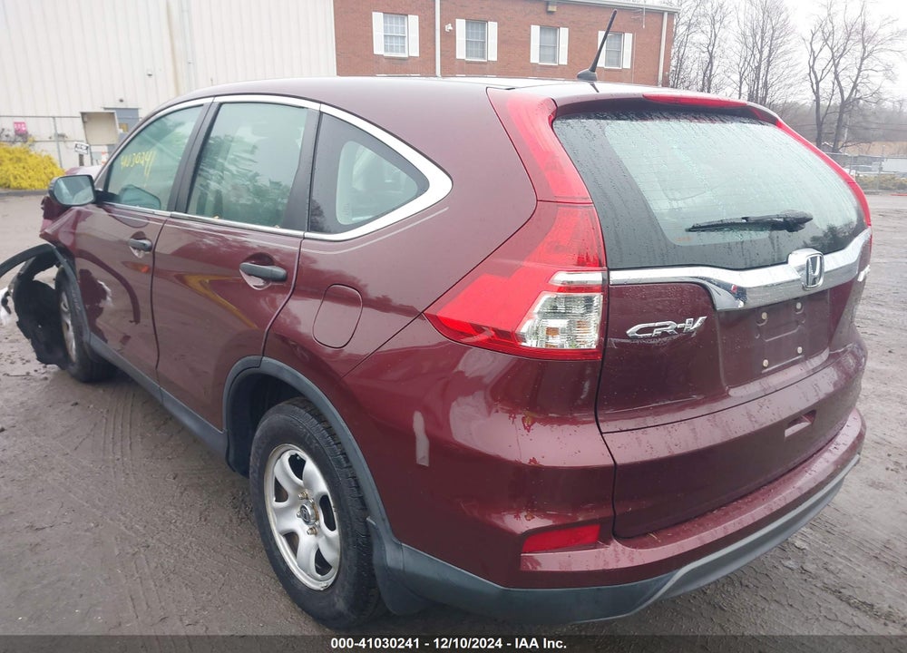 2015 HONDA CR-V LX VIN: 2HKRM4H30FH697585