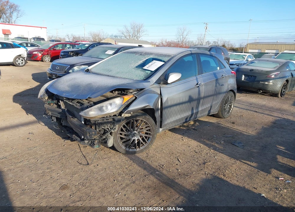 2013 HYUNDAI ELANTRA GT VIN: KMHD35LE2DU122494