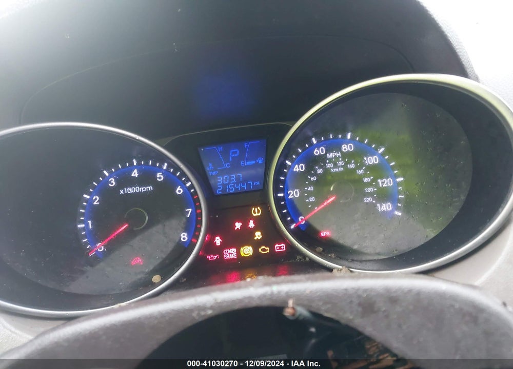 2010 HYUNDAI TUCSON GLS VIN: KM8JUCAC7AU080731