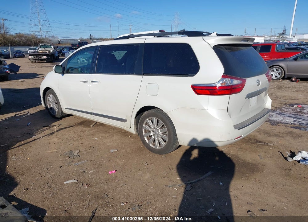 2017 TOYOTA SIENNA LIMITED PREMIUM 7 PASSENGER VIN: 5TDYZ3DC0HS820215