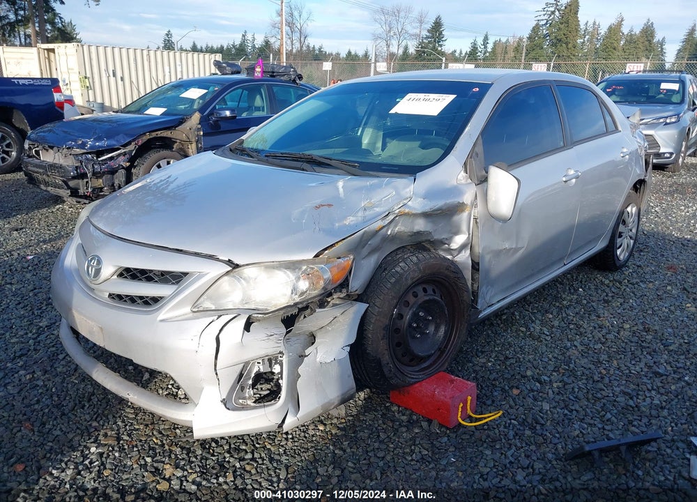 2012 TOYOTA COROLLA LE VIN: 2T1BU4EE8CC826145