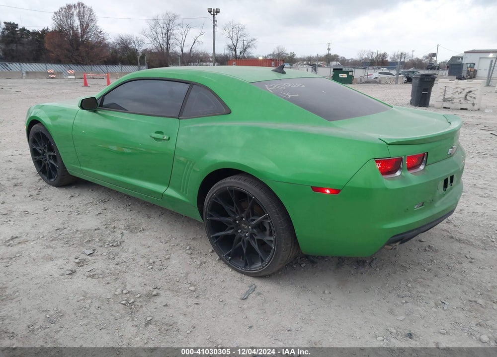 2011 CHEVROLET CAMARO 2LT VIN: 2G1FG1ED1B9140034