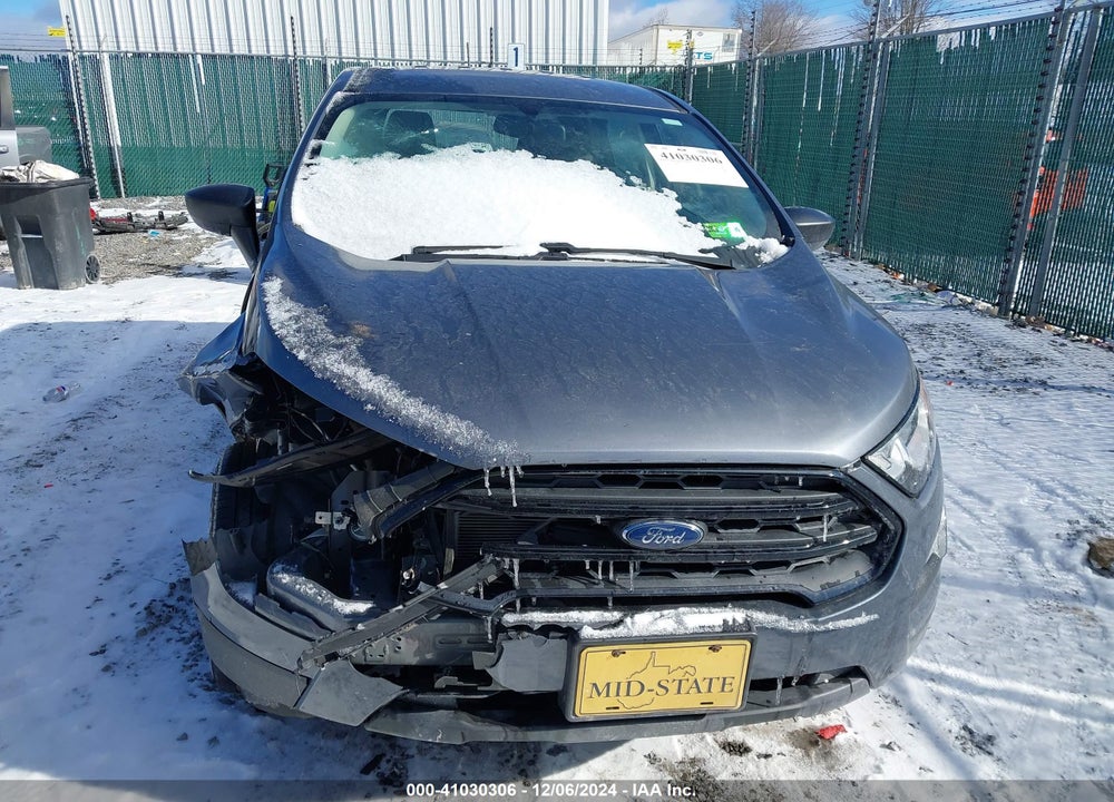 2021 FORD ECOSPORT S VIN: MAJ6S3FL4MC427165