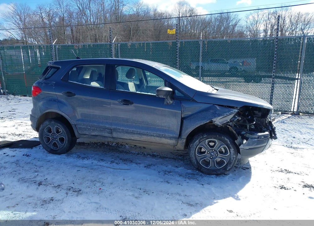 2021 FORD ECOSPORT S VIN: MAJ6S3FL4MC427165