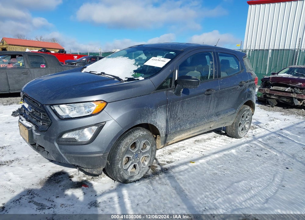 2021 FORD ECOSPORT S VIN: MAJ6S3FL4MC427165