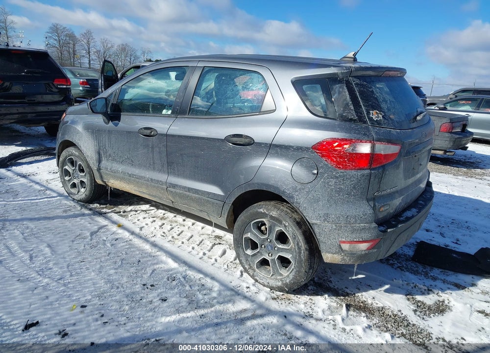 2021 FORD ECOSPORT S VIN: MAJ6S3FL4MC427165