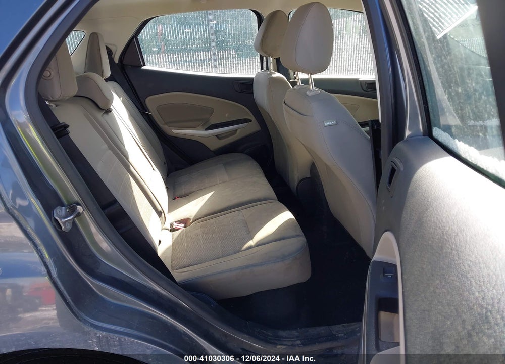 2021 FORD ECOSPORT S VIN: MAJ6S3FL4MC427165