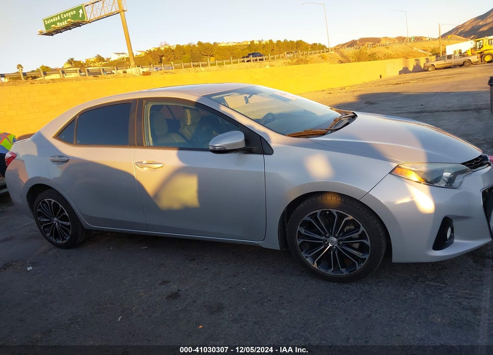 2015 TOYOTA COROLLA S PREMIUM VIN: 2T1BURHE5FC379044