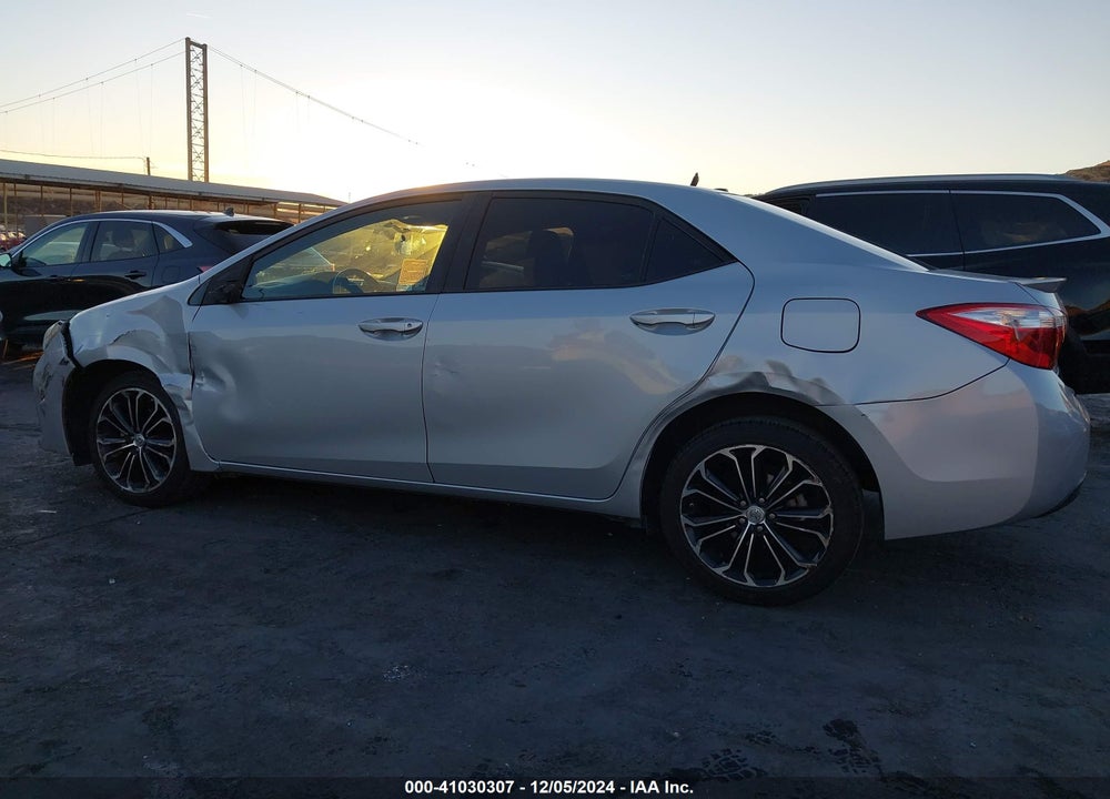 2015 TOYOTA COROLLA S PREMIUM VIN: 2T1BURHE5FC379044