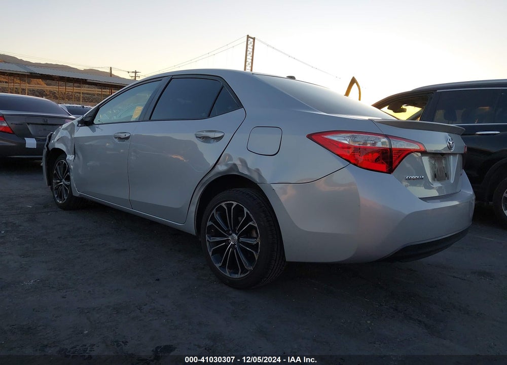 2015 TOYOTA COROLLA S PREMIUM VIN: 2T1BURHE5FC379044