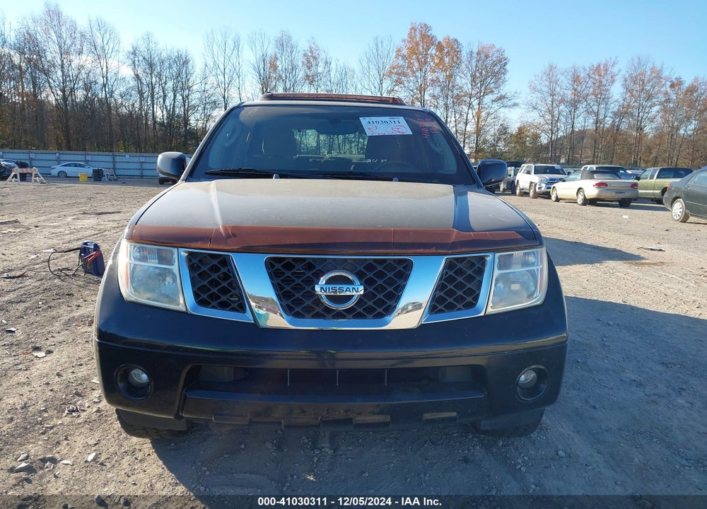 2005 NISSAN PATHFINDER SE VIN: 5N1AR18U95C787801
