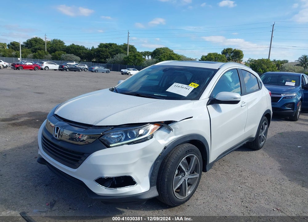 2022 HONDA HR-V 2WD EX VIN: 3CZRU5H56NM741311