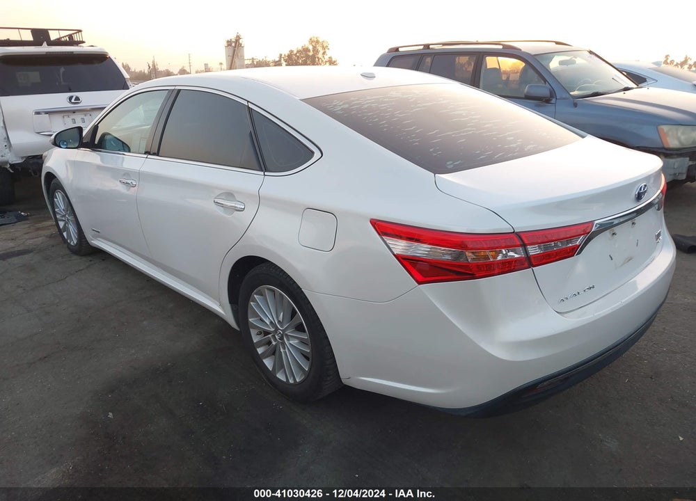 2015 TOYOTA AVALON HYBRID XLE TOURING VIN: 4T1BD1EB3FU040955