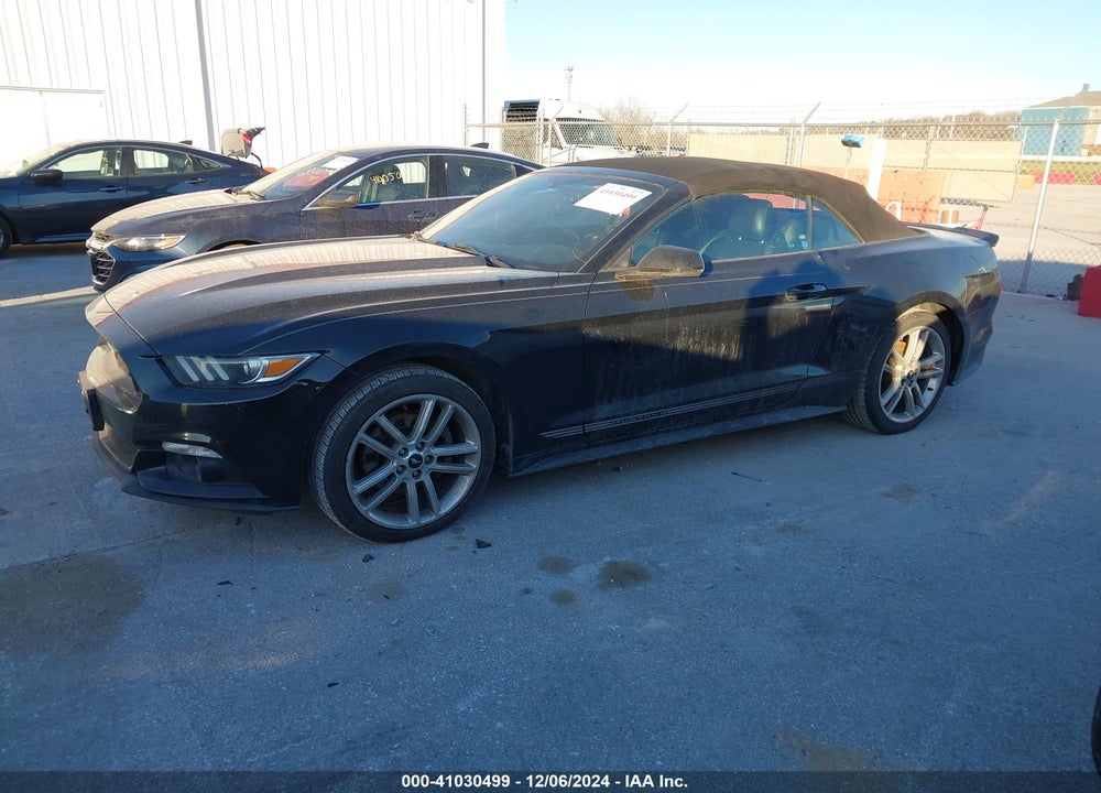 2016 FORD MUSTANG ECOBOOST PREMIUM VIN: 1FATP8UH8G5327868
