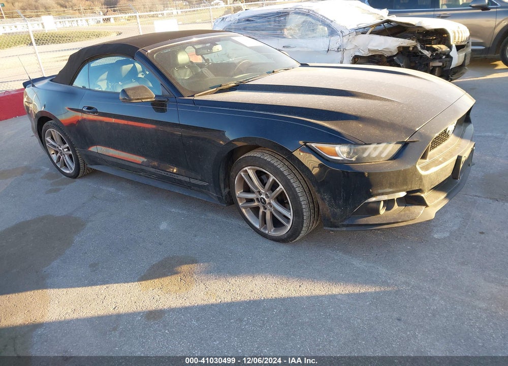 2016 FORD MUSTANG ECOBOOST PREMIUM VIN: 1FATP8UH8G5327868