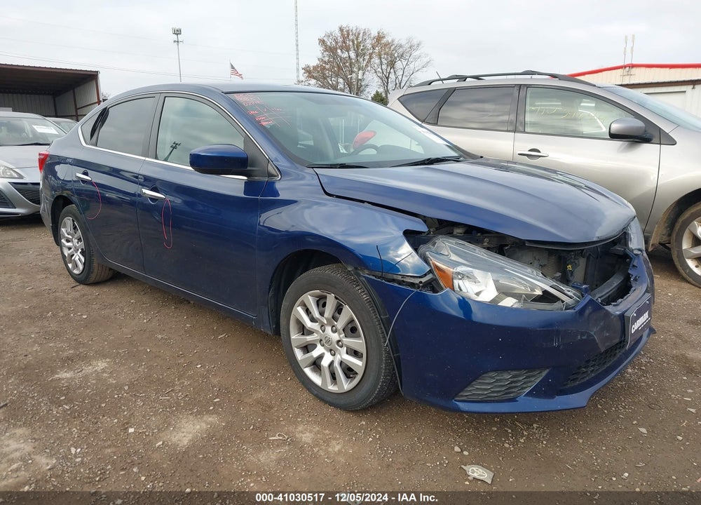2016 NISSAN SENTRA SV VIN: 3N1AB7AP6GL637266