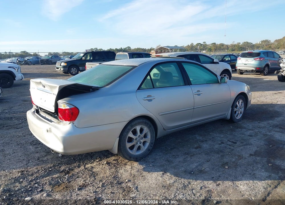 2005 TOYOTA CAMRY XLE V6 VIN: 4T1BF32K55U600175