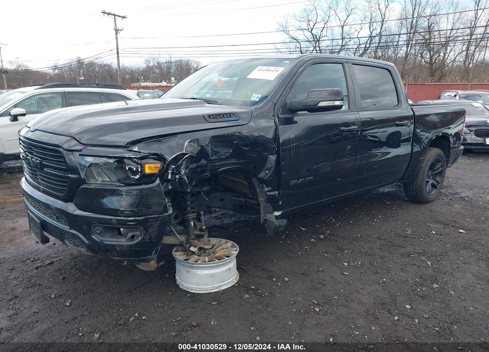 2021 RAM 1500 BIG HORN 4X4 5'7 BOX VIN: 1C6SRFFT0MN680887