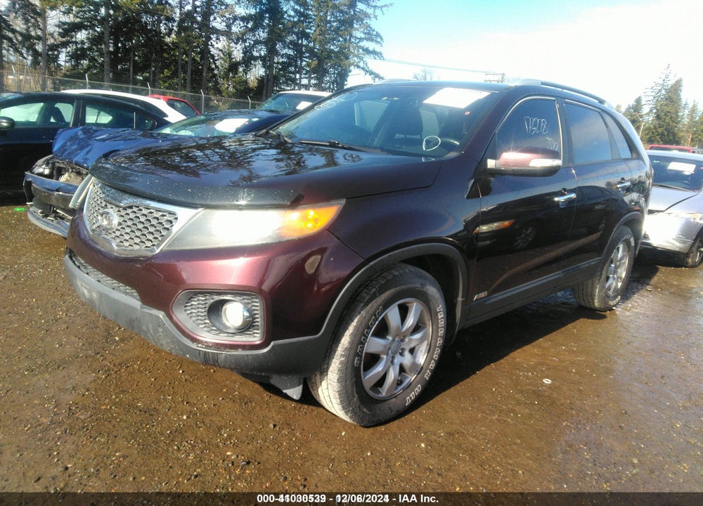 2012 KIA SORENTO LX V6 VIN: 5XYKTDA23CG226068
