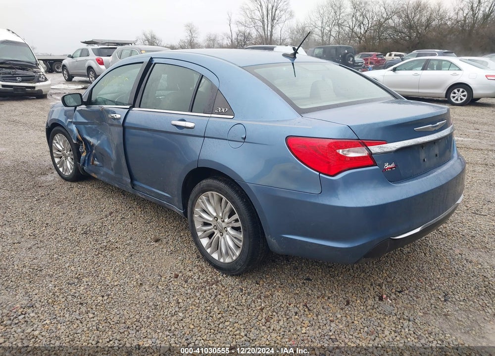 2011 CHRYSLER 200 LIMITED VIN: 1C3BC2FB7BN601517