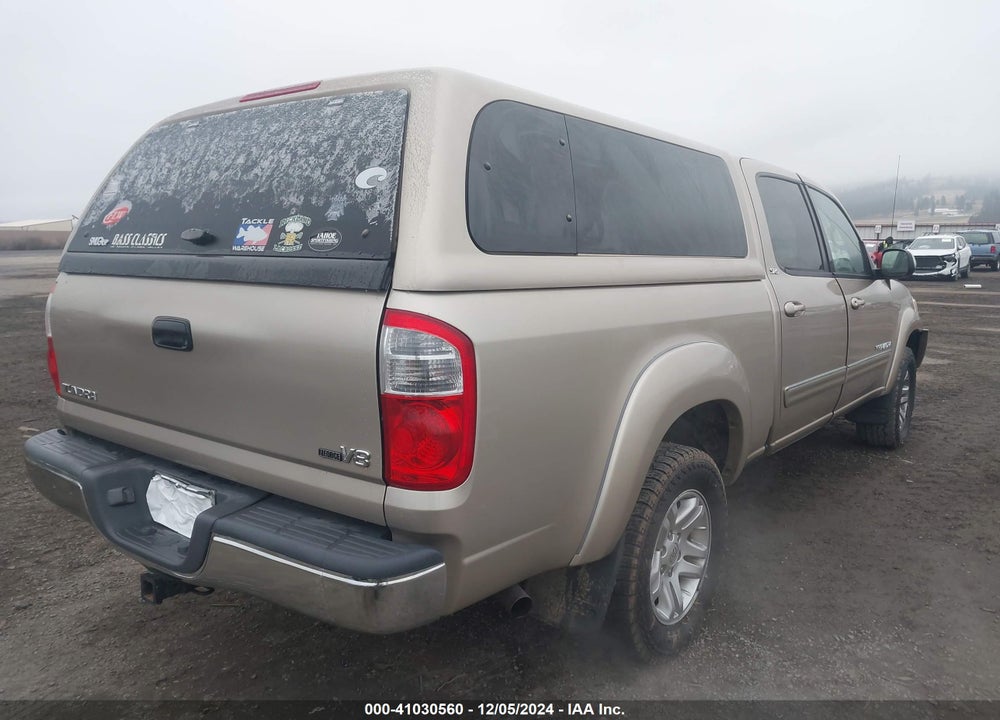 2006 TOYOTA TUNDRA SR5 V8 VIN: 5TBDT44126S543688