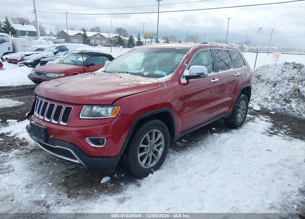 2014 JEEP GRAND CHEROKEE LIMITED VIN: 1C4RJFBT6EC474961