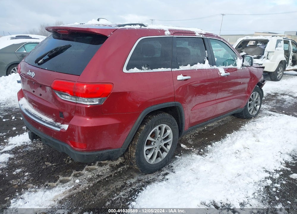 2014 JEEP GRAND CHEROKEE LIMITED VIN: 1C4RJFBT6EC474961