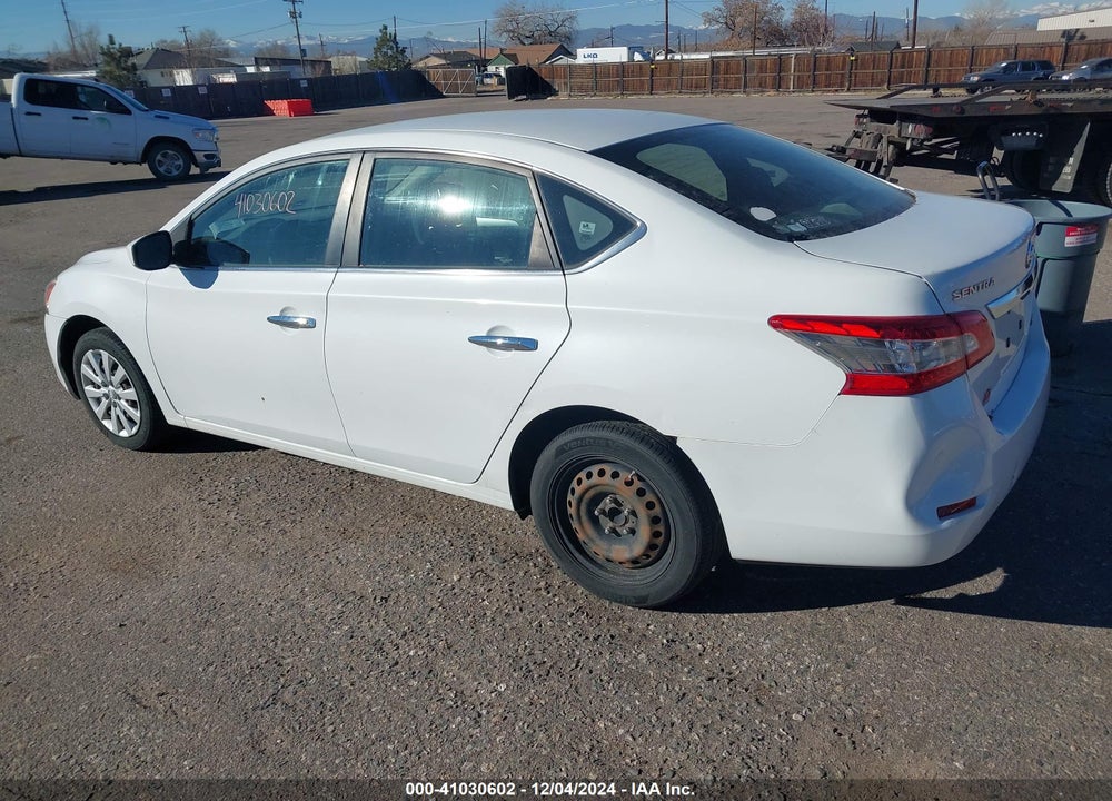 2014 NISSAN SENTRA S VIN: 3N1AB7AP4EY266673