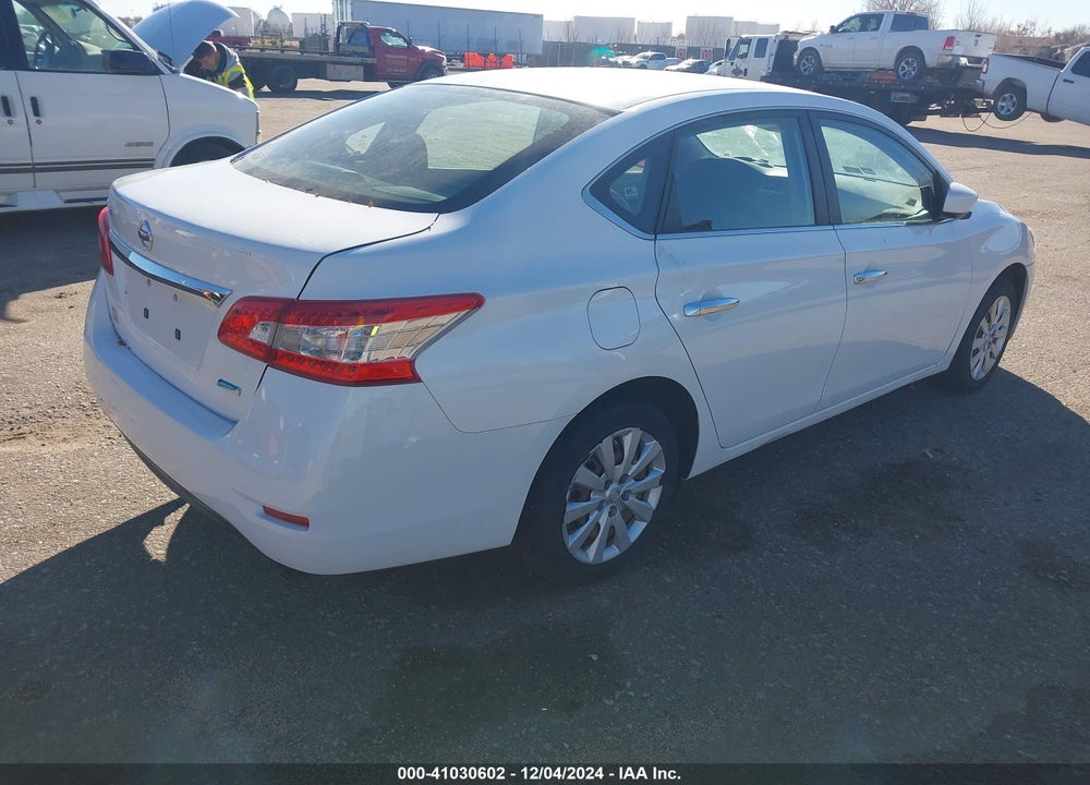 2014 NISSAN SENTRA S VIN: 3N1AB7AP4EY266673