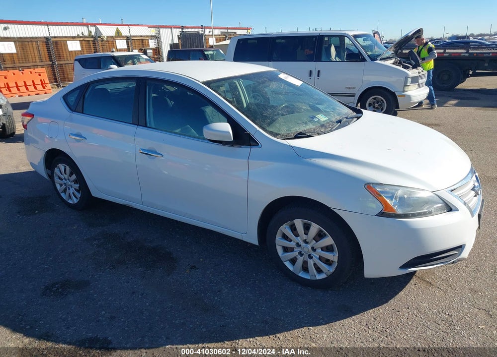 2014 NISSAN SENTRA S VIN: 3N1AB7AP4EY266673