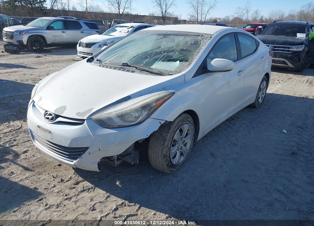 2016 HYUNDAI ELANTRA SE VIN: 5NPDH4AE8GH706769