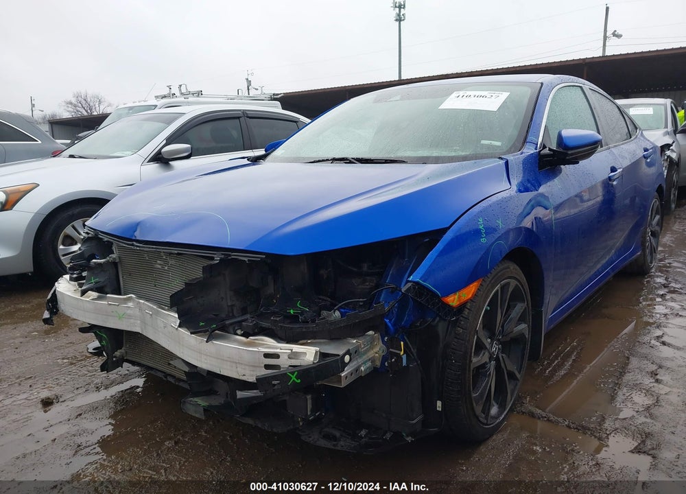 2019 HONDA CIVIC VIN: 2HGFC2F80KH531063