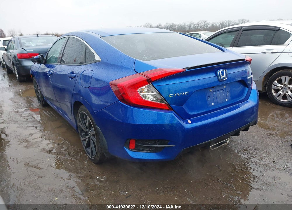 2019 HONDA CIVIC VIN: 2HGFC2F80KH531063